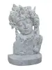 Product image 2 of the product “Padma - Buddha Face, Relief tree, 116 cm Height | cast stone ”